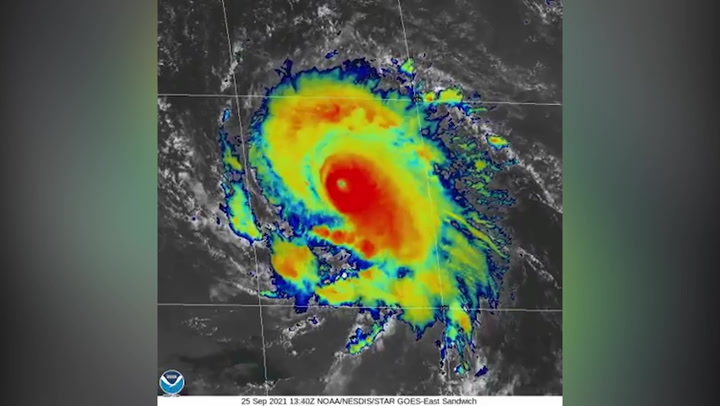 Hurricane Sam strengthens to a category 4 storm