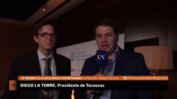 Diego La Torre, presidente de Tecnovax