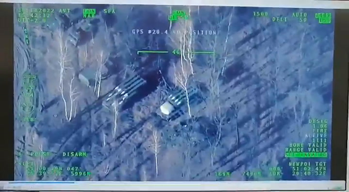 Así es como los drones del ejército ucraniano enfrentan a las tropas rusas