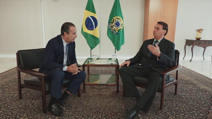 Bolsonaro criticó a Alberto Fernández y lo tildó de 'socialista' - Fuente: YouTube