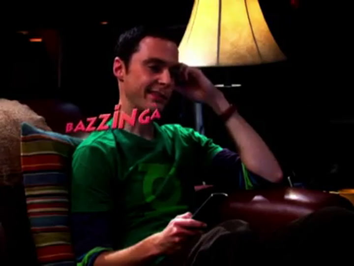 9. Cada vez que Sheldon dice Bazzinga (¡una y otra vez!)