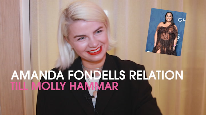 Amanda Fondells relation till kvinnliga artisten: ”Supportive”
