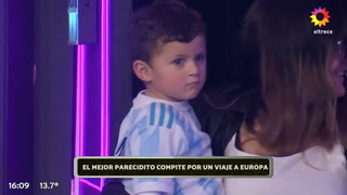 El doble de Ciro Messi que enterneció a todos con su parecido en Bienvenidos a Bordo
