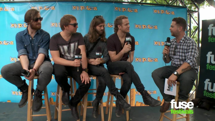 Festivals: Lollapalooza 2013: Imagine Dragons Talk Beating Foo Fighters' Rock Chart Record