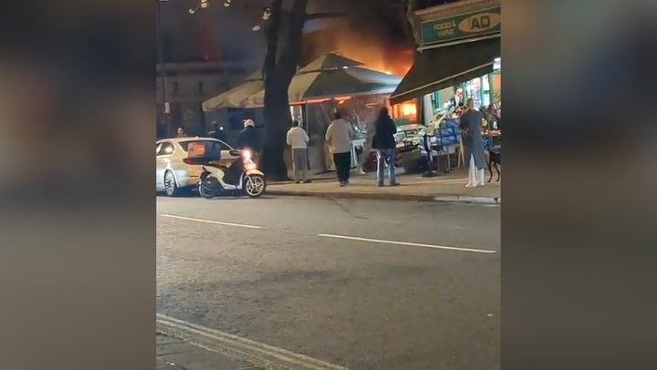 'Masked Gang' Send West London Restaurant Up In Flames As People Dine