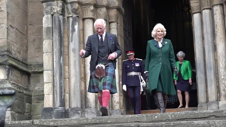 King Charles speaks in Dunfermline as town becomes a formal city