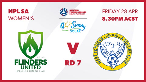 Flinders United v West Torrens Birkalla SC