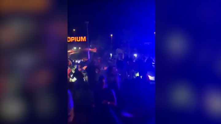 Marbella holidaymakers flee Costa del Sol nightclub after shooting