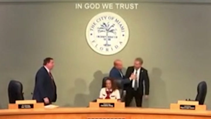 Miami commissioners almost fight in heated vote: 'You're a small little man'