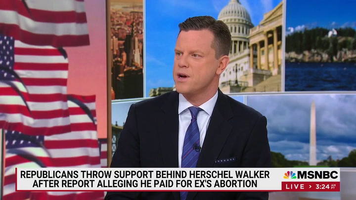 Scarborough: Herschel Walker 'Perfect Experiment' to See How Low GOP Voters Will Go to 'Own the Libs'