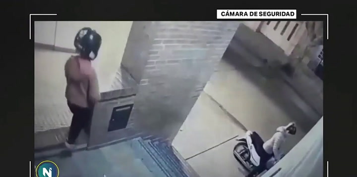 Una chica de 11 años se tiró encima de un ladrón para defender a su mamá - Fuente: Telefé Noticias