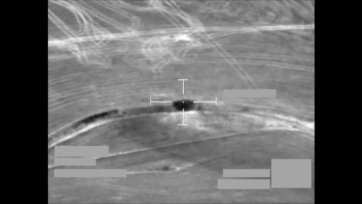 RAF Typhoons bomb Islamic State terrorists firing on Iraqi troops