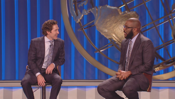 Tyler Perry and Joel Osteen