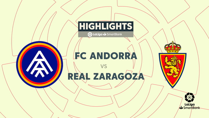LaLiga SmartBank (J26): Resumen y goles del Andorra 0-1 Zaragoza
