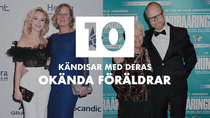 Se också: 10 svenska kändisar med deras okända föräldrar