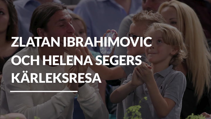 Helena Segers och Zlatan Ibrahimovic kärleksresa
