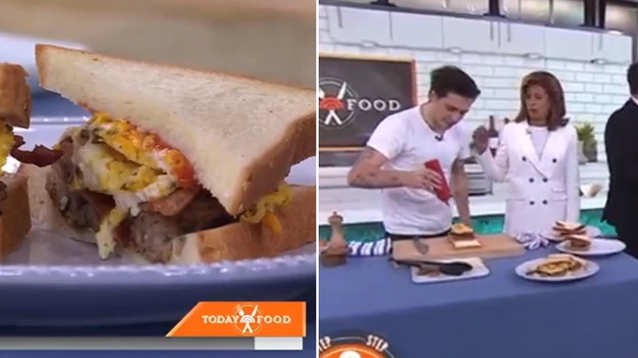 Brooklyn Beckham goes on live TV to cook great grandma's 'special' recipe, makes a sandwich