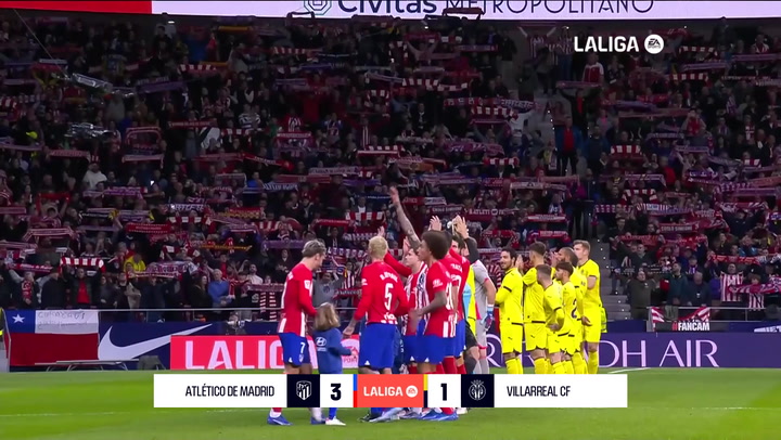 Atlético de Madrid 3-1 Villarreal: resumen y goles | LaLiga EA Sports (J13)