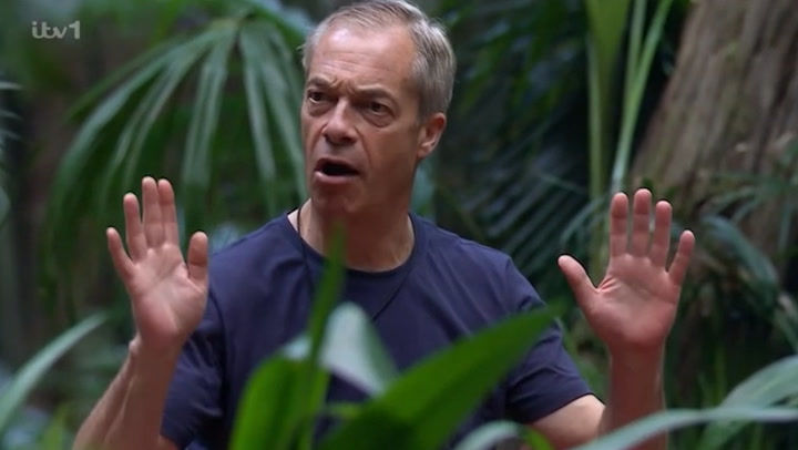 Nigel Farage and Nella Rose clash over 'cultural appropriation' on I'm a Celeb