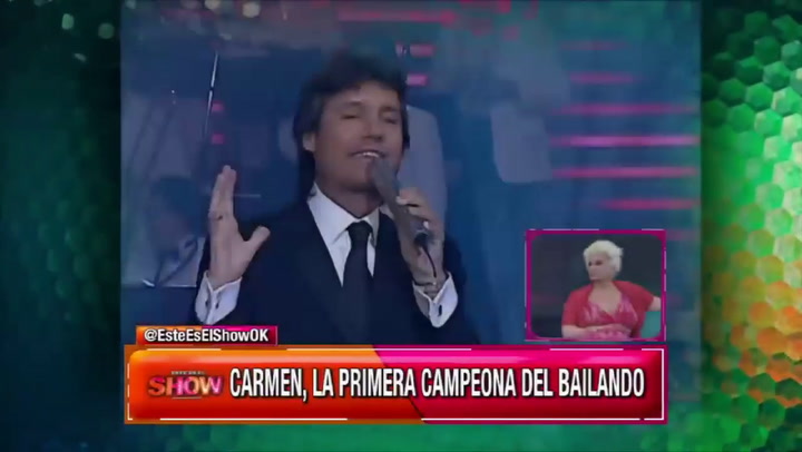 ShowMatch: Carmen Barbieri, la primera ganadora del Bailando por un sueño - Fuente: YouTube