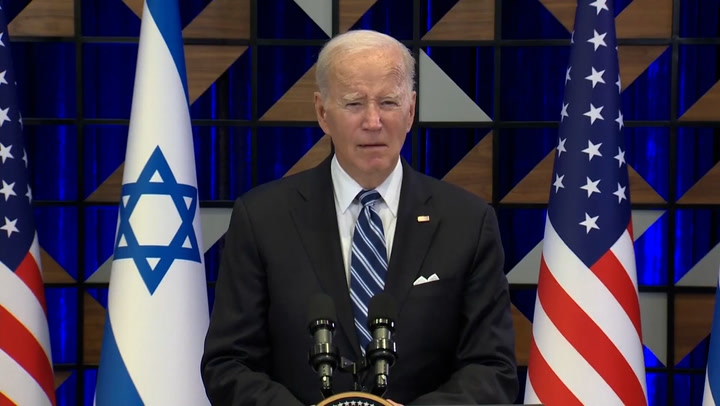 Biden compares Israel’s devastation to 9/11 aftermath in US: ‘we also made mistakes’