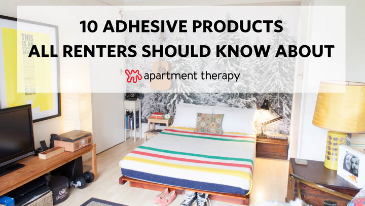 13 Temporary & Removable Adhesive Products All Renters Should Know About