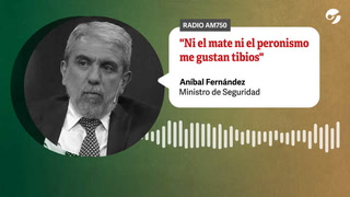 Aníbal Fernández, sobre la interna del Frente de Todos: "Ni el mate ni el peronismo me gustan tibios"