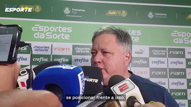 Anderson Barros, do Palmeiras: "Não se deve parar o Campeonato Brasileiro"