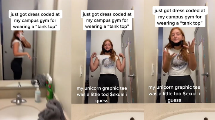 'I got dress-coded at my gym - apparently my H&M top was too sexual ...