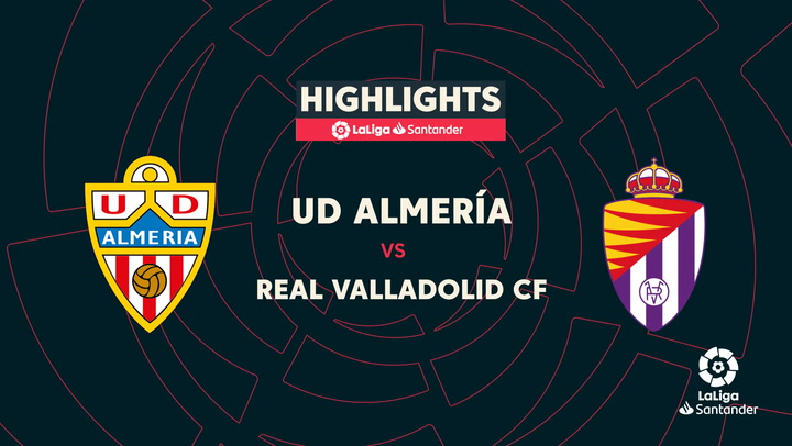 LaLiga (J37): Resumen y goles del Almería 0-0 Valladolid