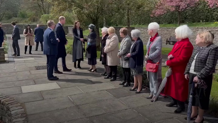 William and Kate pay respects to victims of Aberfan disaster