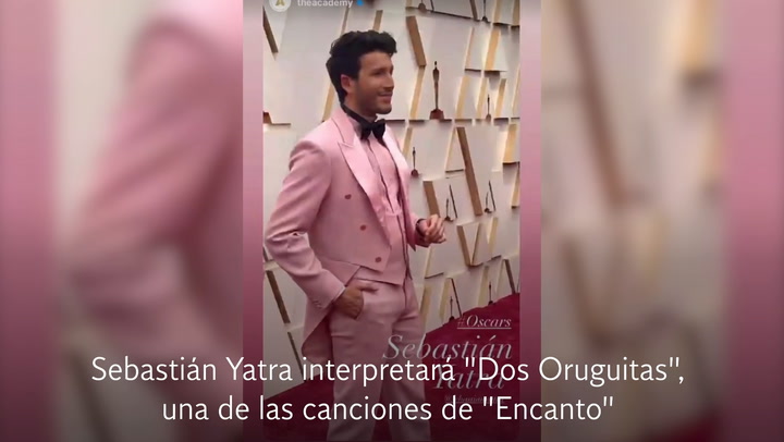 Sebastián Yatra podría convertirse en el segundo cantante en ganar el Oscar por una canción en español