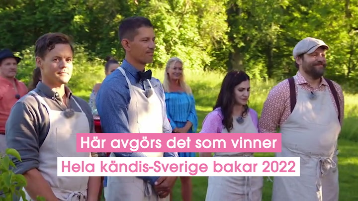 Här avgörs det vem som vinner Hela kändis-Sverige bakar 2022