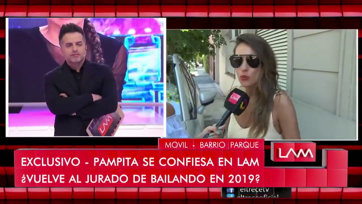 Pampita habla de su papel de jurado en 'Bailando': 'No soy una villana' - Fuente: Twitter