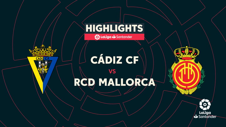 LaLiga Santander (J19): resumen y goles del Cádiz 2-0 Mallorca