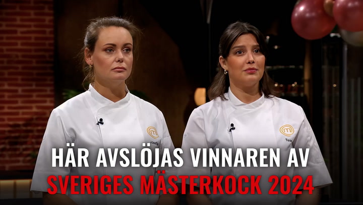 Här avslöjas vinnaren av ”Sveriges mästerkock” 2024!