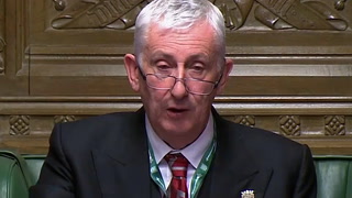 Sir Lindsay Hoyle expresses ‘regret’ after Commons chaos over Gaza