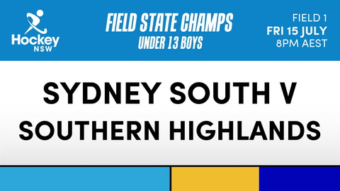 Sydney South Hockey Association v Southern Highlands