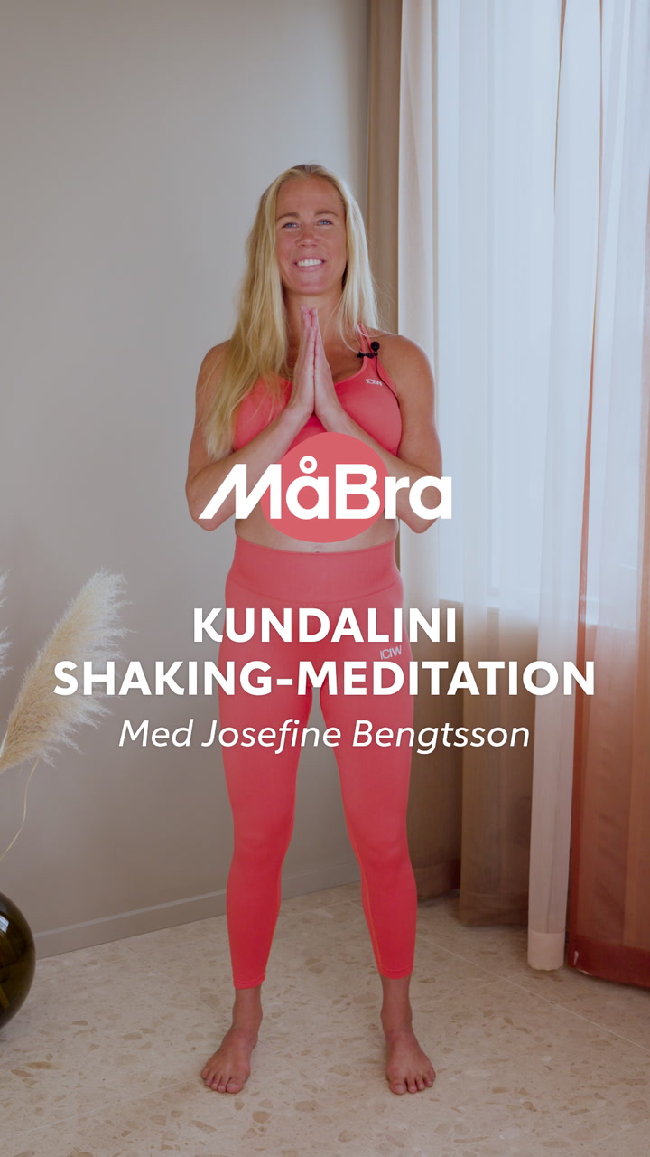 Bli guidad i Kundalini shaking-meditation av Josefine Bengtsson
