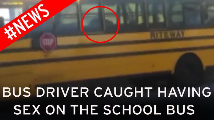 Shocking Video Shows Driver Having Sex With Prostitute On School Bus Before Driving Off