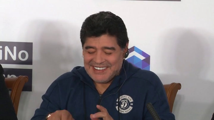Maradona, nuevo DT de Dorados de México - Fuente: AFP
