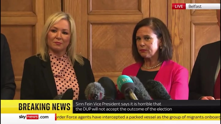Channel 4 political reporter asks why Sinn Fein speech started in Irish