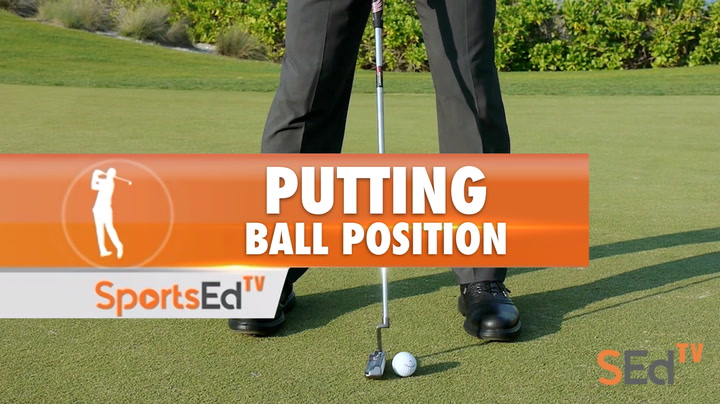 Putting: Ball Position