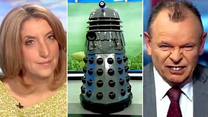 Daleks invade BBC Breakfast studio on 60th anniversary of Doctor Who