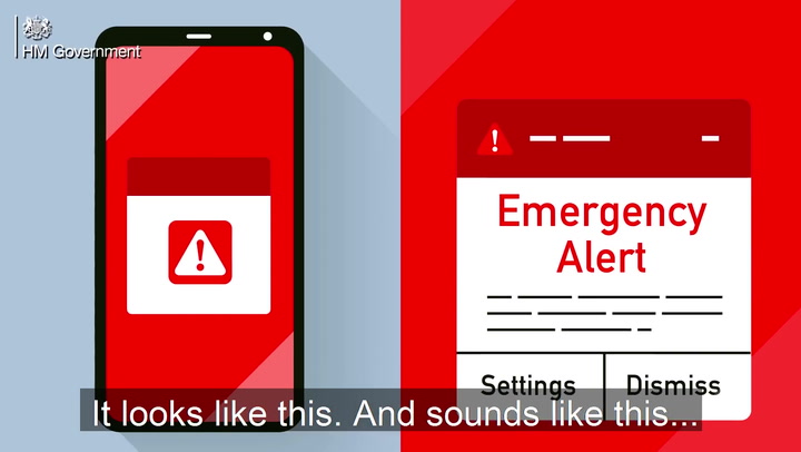 Listen to what the government emergency alarm sent to phones will sound like