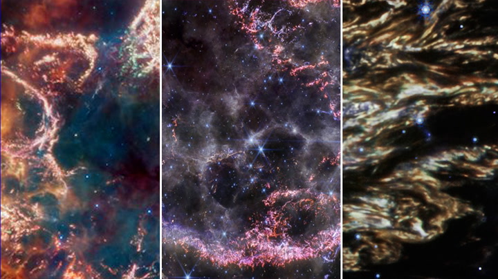 Nasa's James Webb telescope captures stunning new supernova image