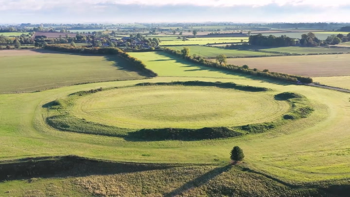 Drone footage captures new ‘Stonehenge of the North’