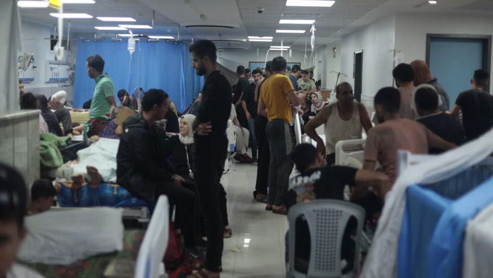 Inside Al-Shifa hospital as Israel continues to strike Gaza