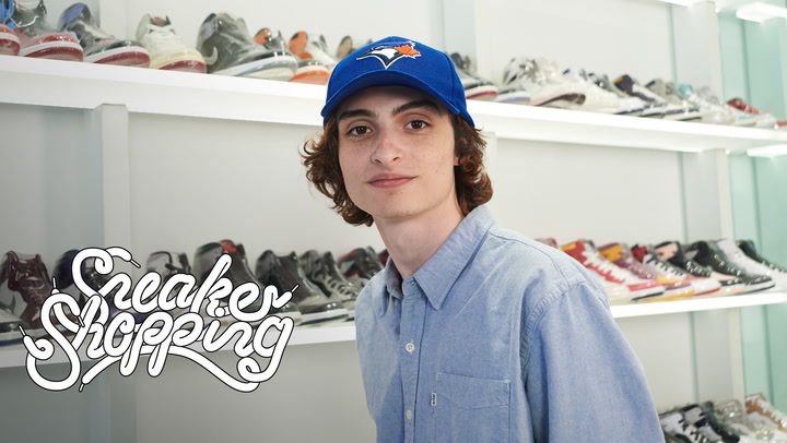 Stranger Things' Finn Wolfhard goes Sneaker Shopping with Complex's Joe La Puma at ODTO in Toronto, Canada, and talks about the show's sneaker collaborations, whether or not we'll see Mike Wheeler wear Jordans on Stranger Things, and his love of Nike SB.