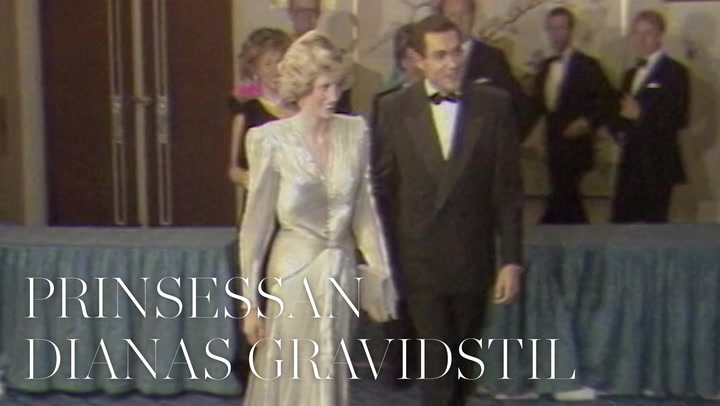 VIDEO: Se Prinsessan Dianas gravidstil